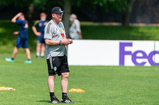 Head coach Janne Andersson of the Swedish national football