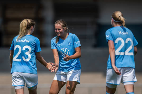 Malmö FFs Ida Lyberg jublar
