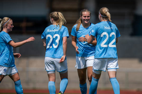 Malmö FFs Ida Lyberg jublar