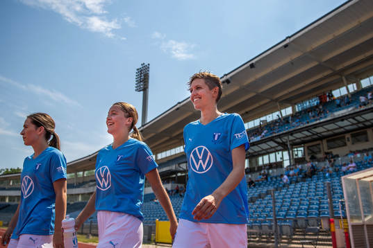 Malmö FFs Elvira Ramel och Anna Hellsten
