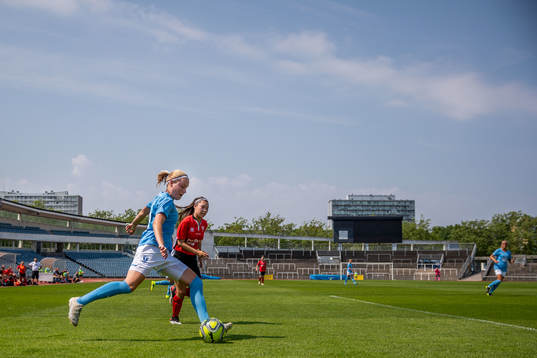 Bläddra bland fler bilder av Fotboll, Division 3 Sydvästra Skåne, dam, Malmö FF - Lindeborg