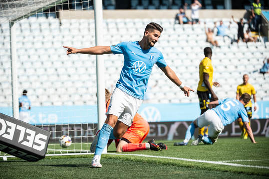 Malmö FFs Antonio Colak jublar