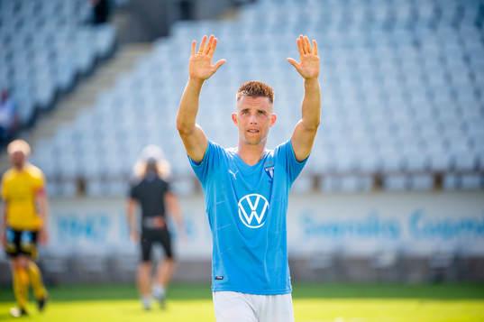 Malmö FFs Jonas Knudsen jublar