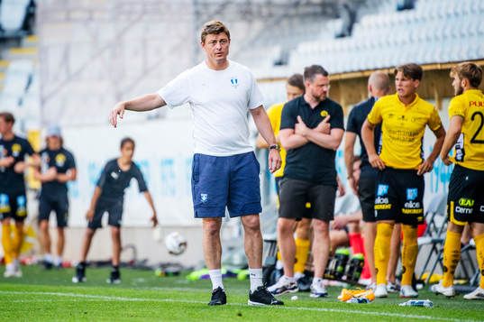 Malmö FFs huvudtränare Jon Dahl Tomasson