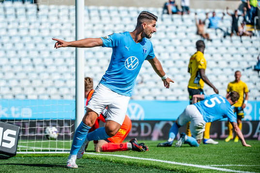 Malmö FFs Antonio Colak jublar