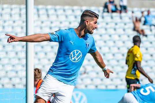 Malmö FFs Antonio Colak jublar