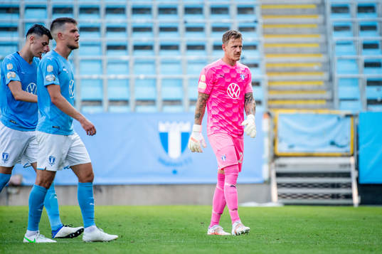 Malmö FFs målvakt Johan Dahlin