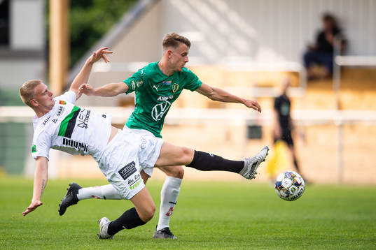 GAIS Joackim Åberg och Jönköpings Daniel Strandsäter