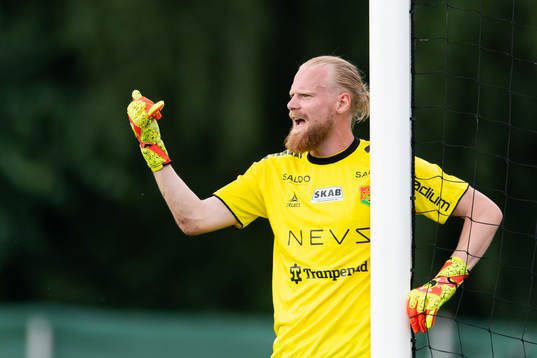 GAIS målvakt Mathias Karlsson