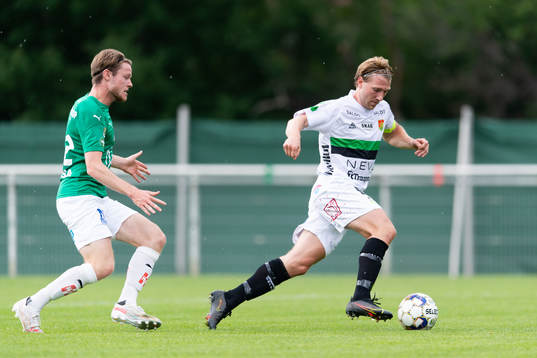 Jönköpings Daniel Ljung och  GAIS August Wängberg