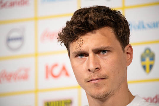 Victor Nilsson Lindelöf of the Swedish national football