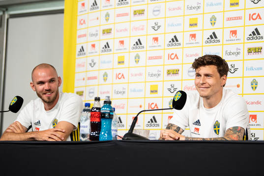 Marcus Danielson and Victor Nilsson Lindelöf of the