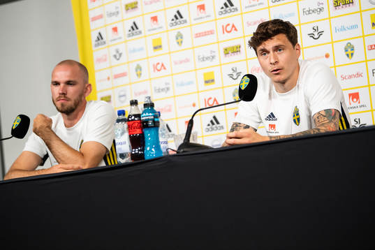 Marcus Danielson and Victor Nilsson Lindelöf of the