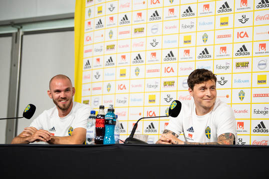 Marcus Danielson and Victor Nilsson Lindelöf of the