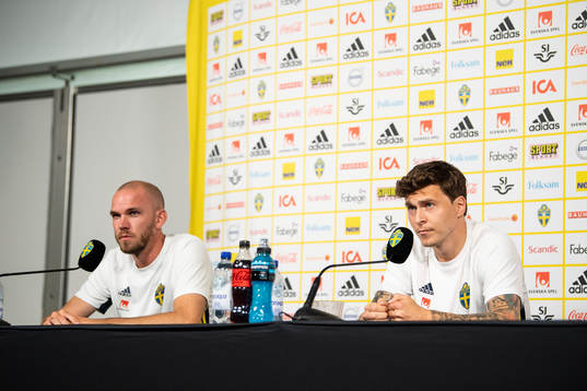 Marcus Danielson and Victor Nilsson Lindelöf of the