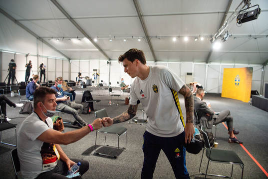 Journalist Patrick Ekwall and Victor Nilsson Lindelöf  of