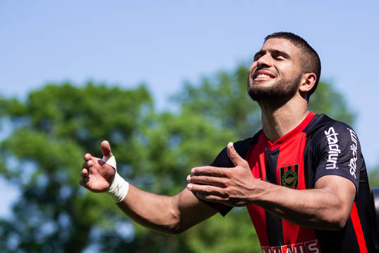 Brommapojkarnas Omar Faraj reagerar