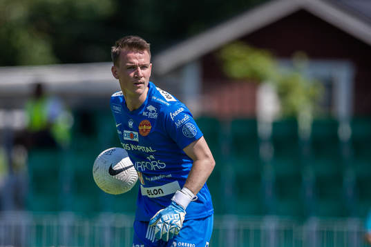 Örebro Syrianskas målvakt Jakob Kindberg