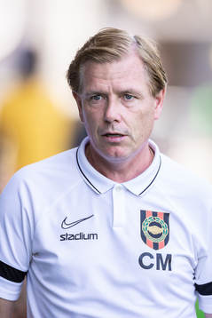 Brommapojkarnas tränare Christer Mattiasson