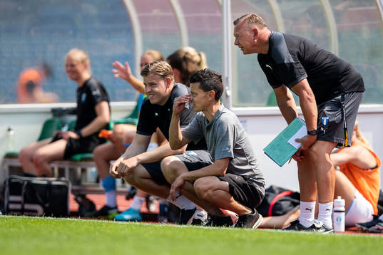 Malmö FFs fystränare Lukas Sinkunas, tränare Fredrik