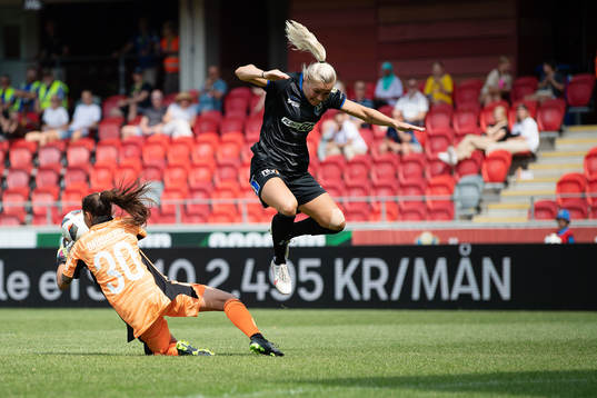 Bläddra bland fler bilder av Fotboll, Damallsvenskan, Växjö - Djurgården