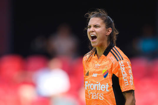 Djurgårdens målvakt Kelsey Daugherty
