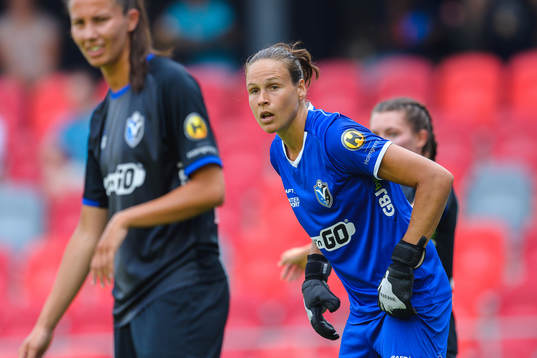 Växjös målvakt Katlynn Fraine