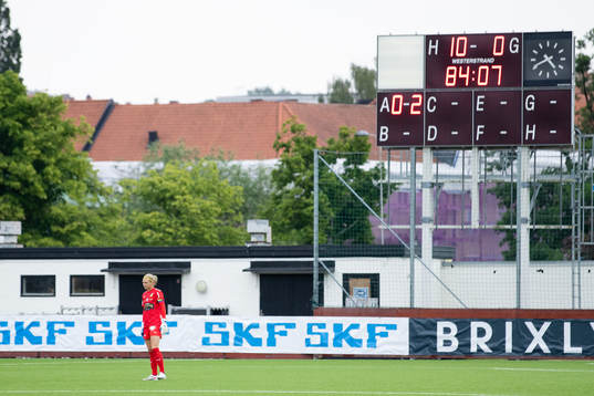 Häckens målvakt Jennifer Falk