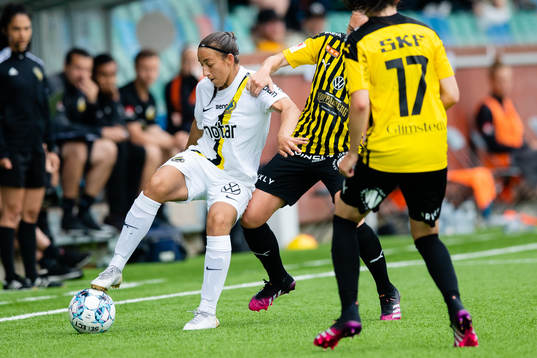 s Rosa Kafaji och Häckens Elin Rubensson