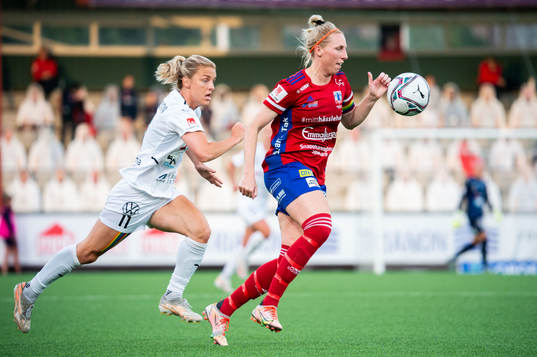Rosengårds Mimmi Larsson och Vittsjös Sandra Adolfsson
