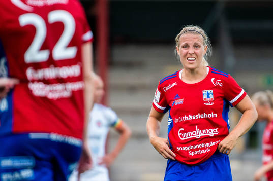 Vittsjös Nellie Persson deppar