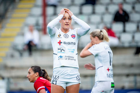 Rosengårds Sanne Troelsgaard deppar