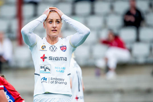 Rosengårds Sanne Troelsgaard deppar