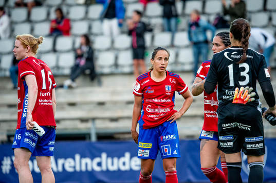 Vittsjös Briana Campos deppar med lagkamraterna