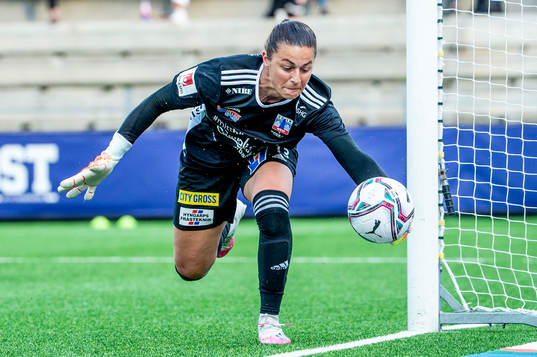 Vittsjös målvakt Sabrina D'Angelo