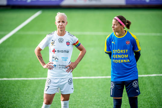 Rosengårds Caroline Seger hyllas för rekordet i matcher i