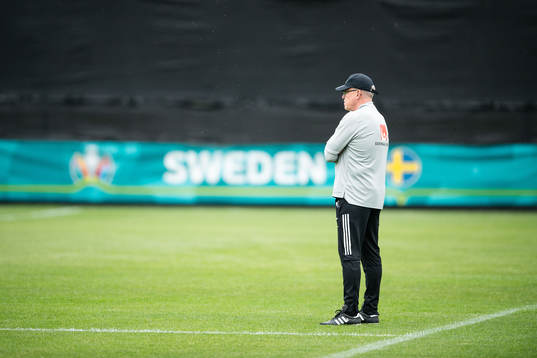 head coach Janne Andersson of the Swedish national football