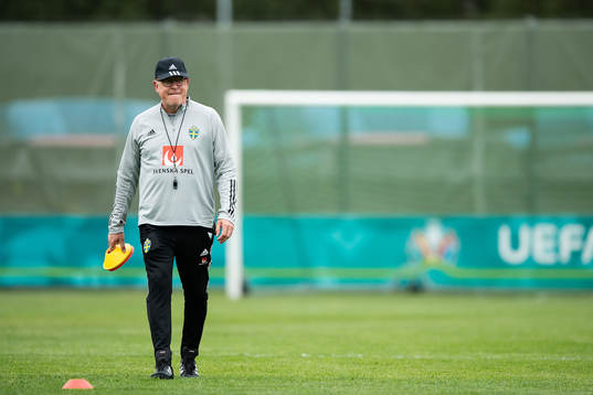 head coach Janne Andersson of the Swedish national football
