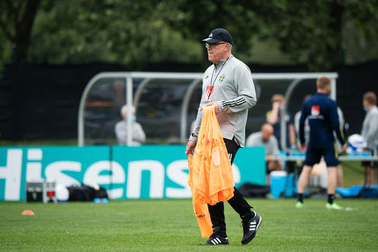 head coach Janne Andersson of the Swedish national football