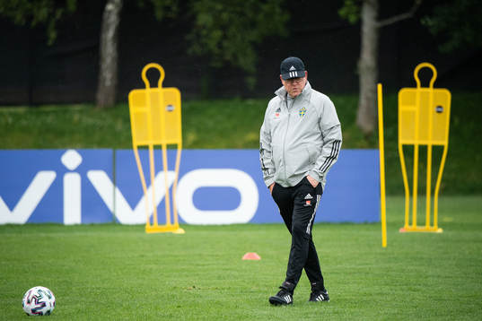 head coach Janne Andersson of the Swedish national football