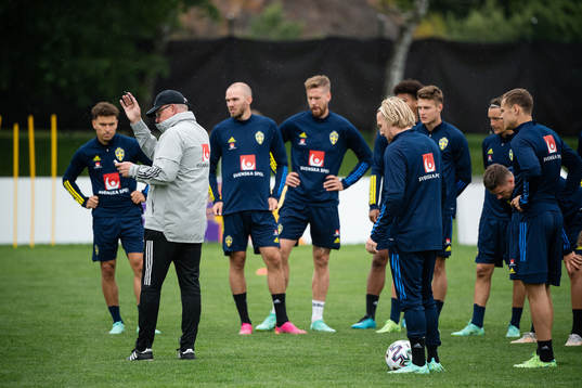 head coach Janne Andersson of the Swedish national football