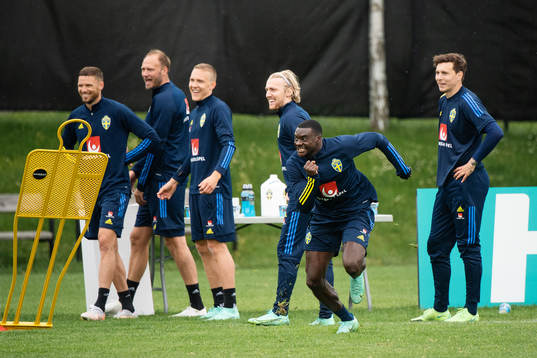 Ken Sema, Marcus Berg, Andreas Granqvist, Ludwig