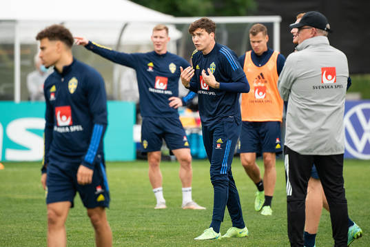 Victor Nilsson Lindelöf of the Swedish national football