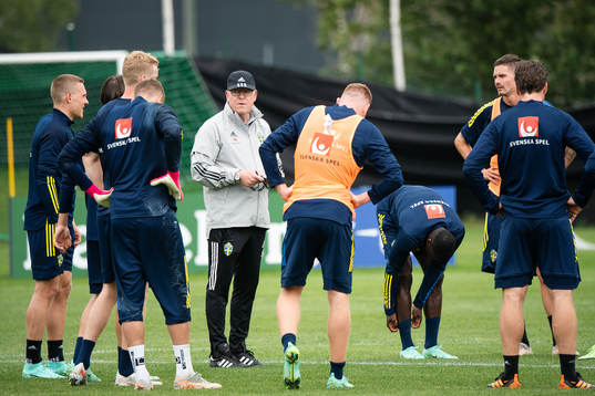 head coach Janne Andersson of the Swedish national football