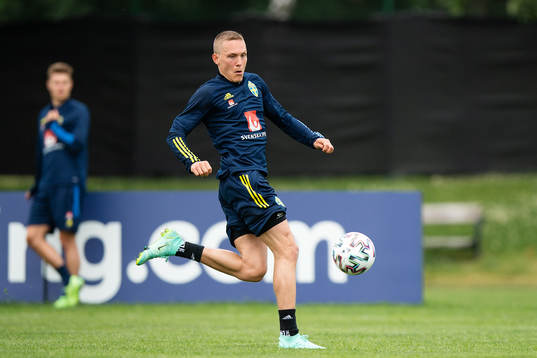 Ludwig Augustinsson of the Swedish national football team