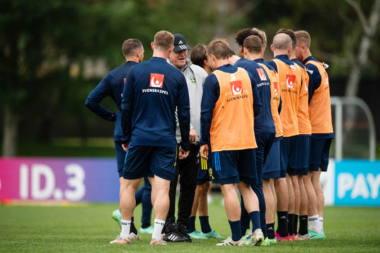 head coach Janne Andersson of the Swedish national football