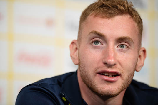 Dejan Kulusevski of the Swedish national football team at a