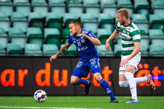 Sundsvalls Pontus Silfwer och Västerås Kevin Custovic