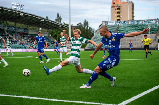 Västerås Samuel Sörman och Sundsvalls Dennis Olsson