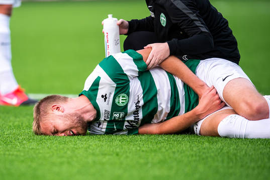 Västerås Kevin Custovic har ont